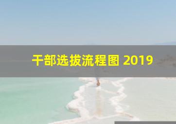 干部选拔流程图 2019